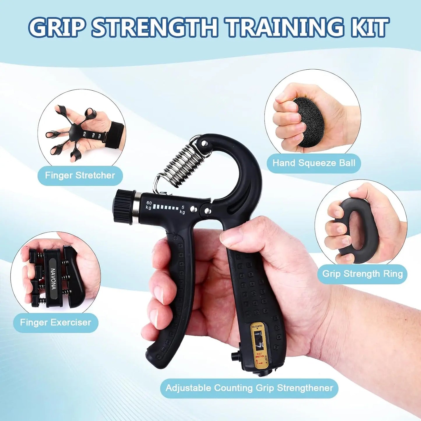 GripForge™ Hand Strength Trainer