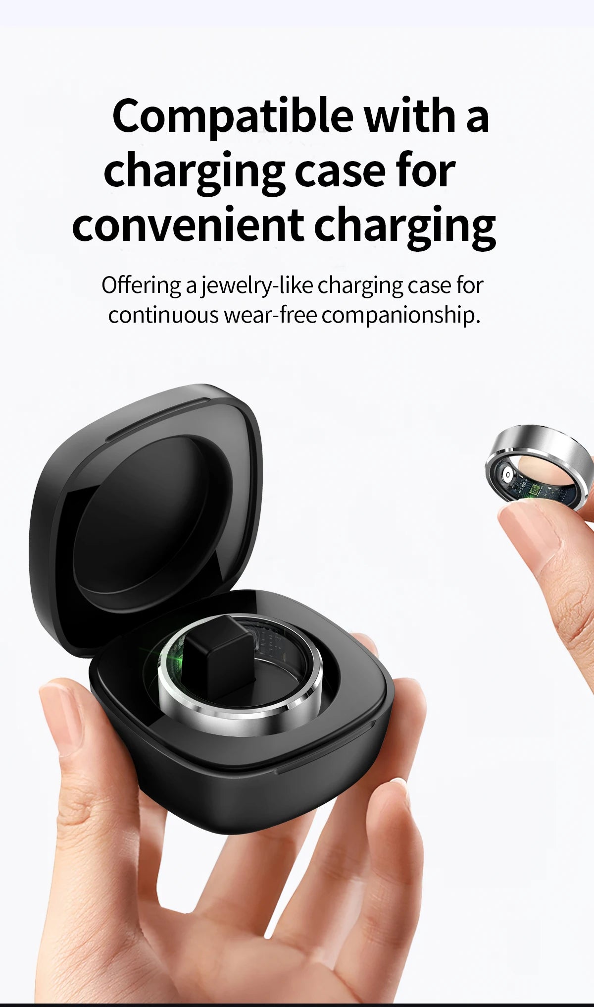 AuraRing™ smart ring for sleep, fitness, heartrat, and more.