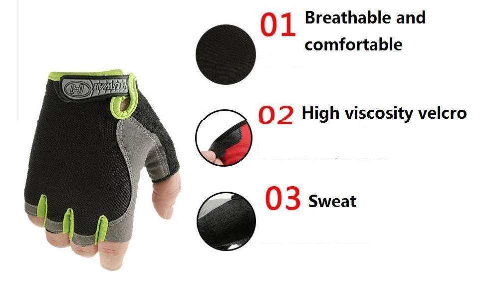 GripCycle™ fingerless gloves are perfect for maximizing muscle growth potential.