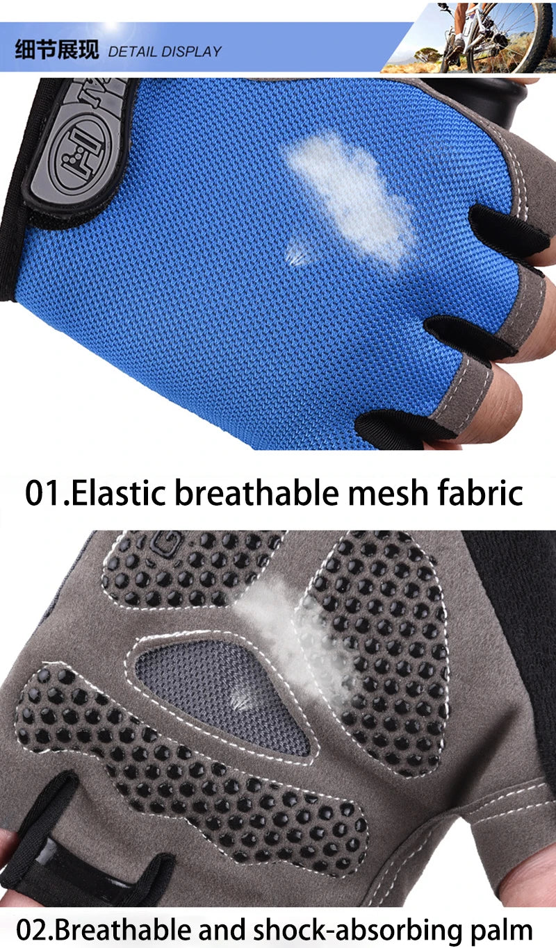 GripCycle™ fingerless gloves are perfect for maximizing muscle growth potential.