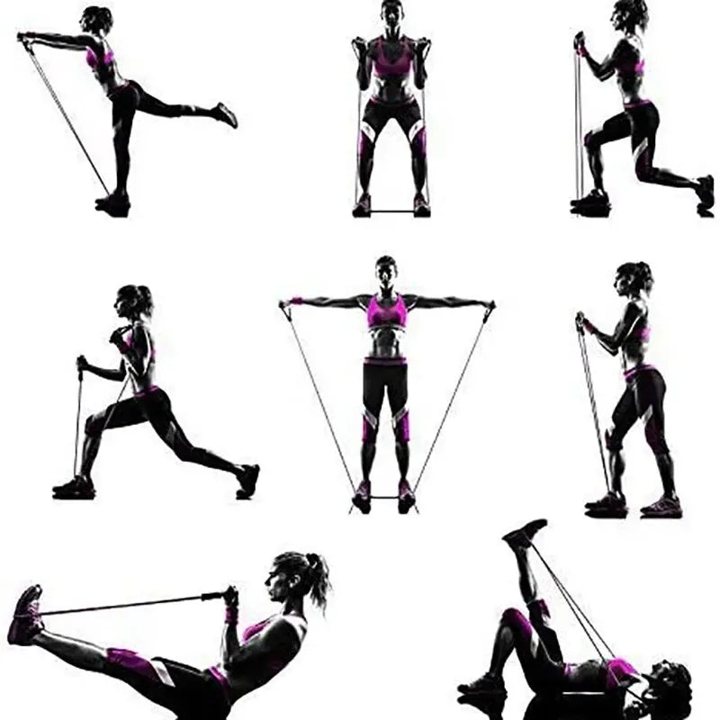 Pro-Flex™ stretch resistance bands 5-level set