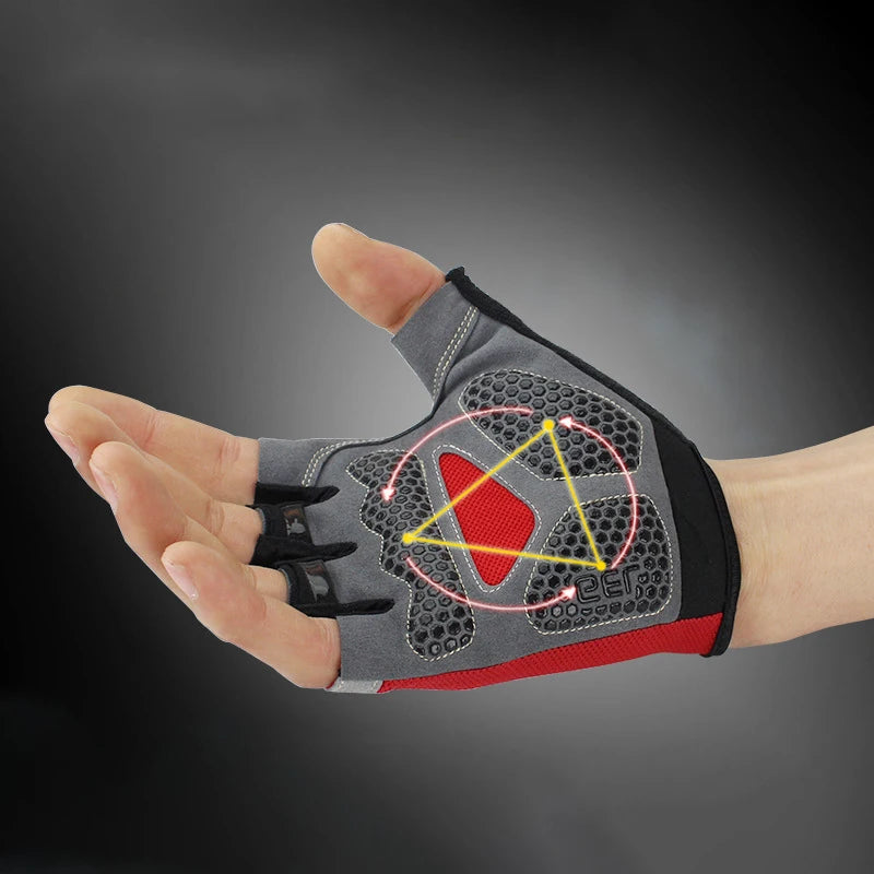 GripCycle™ fingerless gloves are perfect for maximizing muscle growth potential.