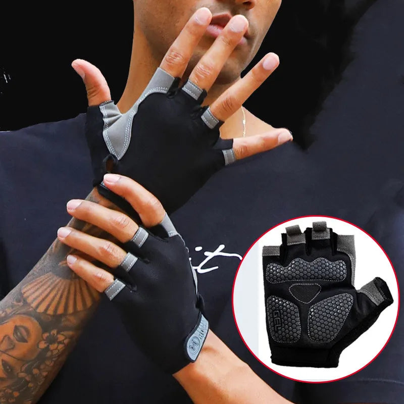 GripCycle™ fingerless gloves are perfect for maximizing muscle growth potential.